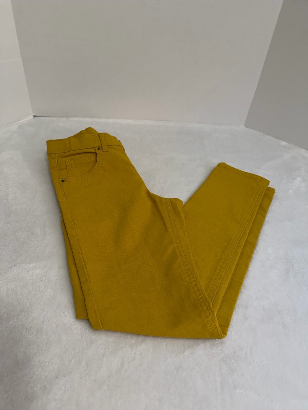 H&M Mustard Yellow Kid’s High-Rise Skinny Jeans Size 9